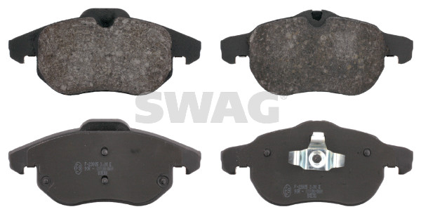 Brake Pad Set, disc brake - 40 91 6492 SWAG